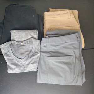 Lot Of 4 Lululemon 2 Pants 1 Jogger 1 Top